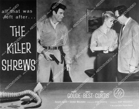 Ingrid Goude, James Best film The Killer Shrews - 11041-016
