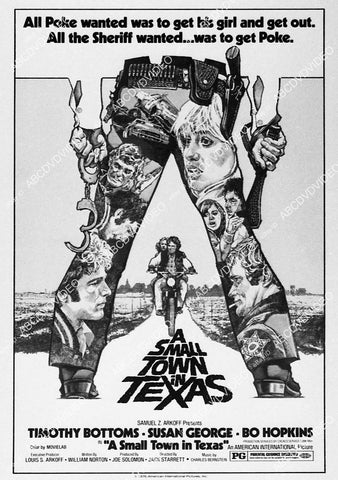 ad slick Timothy Bottoms, Susan George film A Small Town in Texas - 11044-034