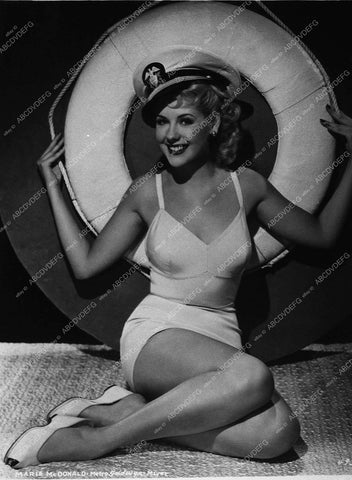Marie McDonald sexy in sailor swimwear cute pinup 11312-09 - 11312-09