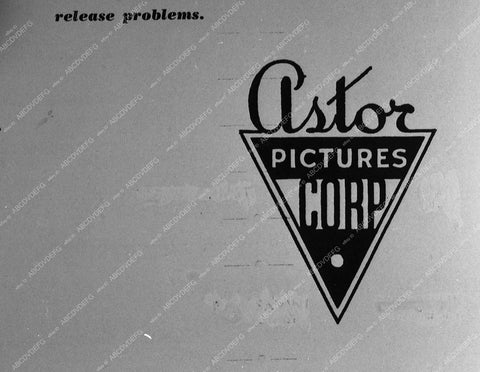 Astor Pictures Corp. Studios logo 11312-21 - 11312-21