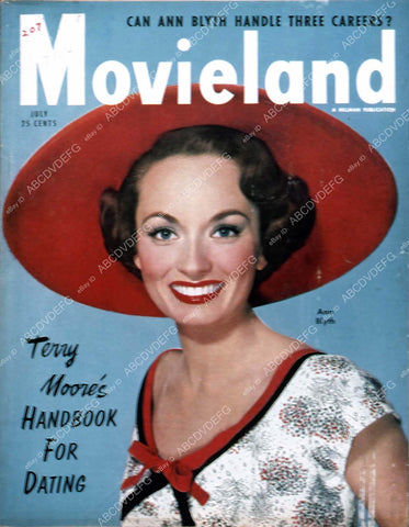 Ann Blyth Movieland magazine cover 35m-948