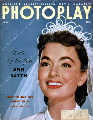 Ann Blyth Photoplay magazine cover 35m-958