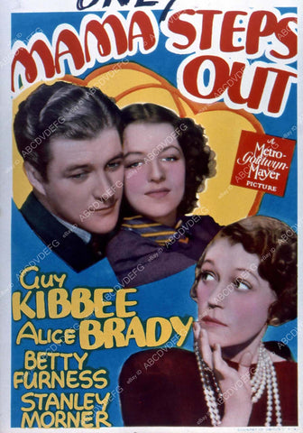 Alice Brady Betty Furness film Mama Steps Out 35m-1011