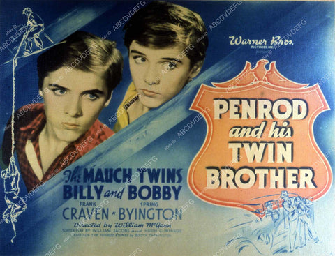 Billy & Bobby Mauch Twins film Penrod and His Twin Brother 35m-10571