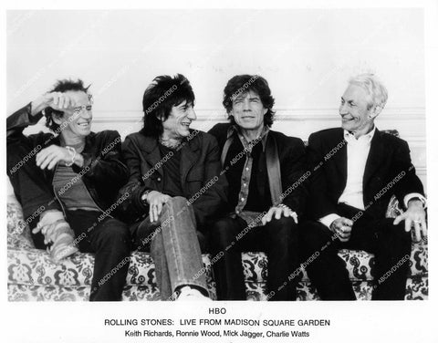 crp-40343 musician rock group The Rolling Stones Keith Richards, Ronnie Wood, Mick Jagger, Charlie Watts Live from Madison Square Garden crp-40343
