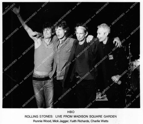 crp-40348 musician rock group The Rolling Stones Keith Richards, Ronnie Wood, Mick Jagger, Charlie Watts Live from Madison Square Garden crp-40348