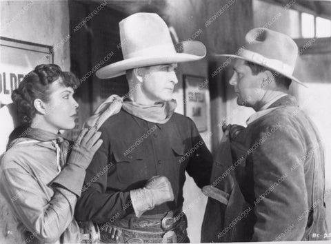 cowboy star Colonel Tim McCoy Joan Woodbury from Bulldog Courage 76-32