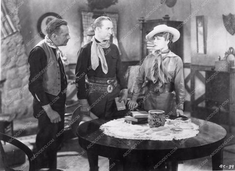 cowboy star Colonel Tim McCoy Joan Woodbury from Bulldog Courage 76-35