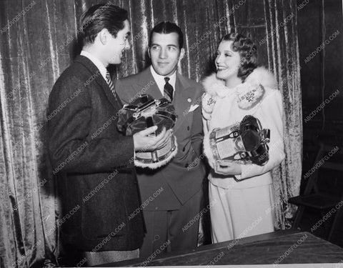 Tyrone Power Jeanette MacDonald Ed Sullivan King & Queen Hollywood 85-18