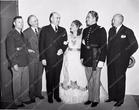 candid Jeanette MacDonald Nelson Eddy film Girl of the Golden West 205-11