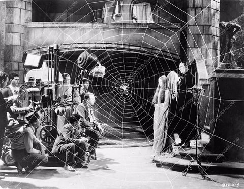 Boris Karloff Basil Rathbone Bela Lugosi film Mark of the Vampire 346-04