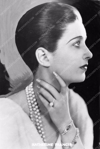 very early Kay Francis profile portrait 355-22