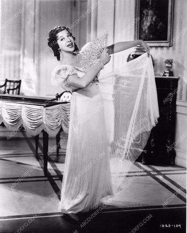 Fanny Brice with hand fan film Everybody Sing 360-05