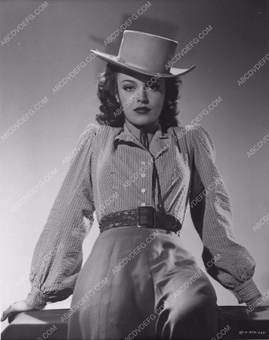 Dorothy Hart sexy in cowboy hat 511-25