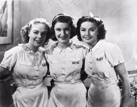 Alice Faye Joan Davis Marjorie Weaver as nurses film Sally, Irene and Mary 519-31