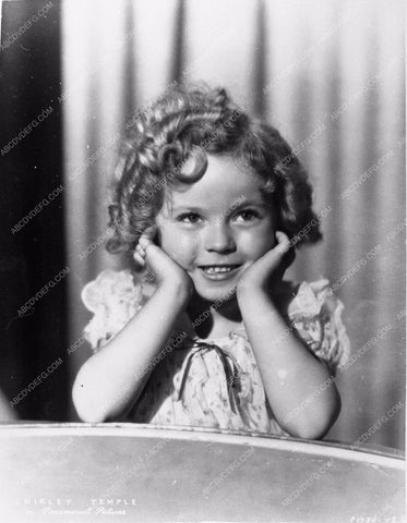 classic photo portrait of Shirley Temple cute as ever 561-05