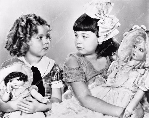 two child stars Shirley Temple Jane Withers compare dolls 561-06