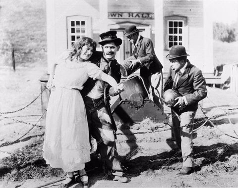 silent film short The Cloud Puncher Hank Mann photo 561-21