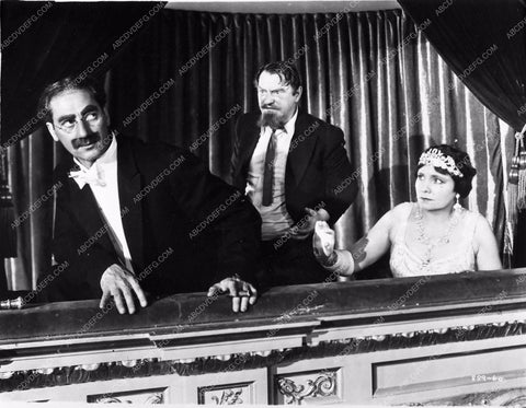 Groucho Marx Sig Ruman Margaret Dumont film A Night at the Opera 590-08
