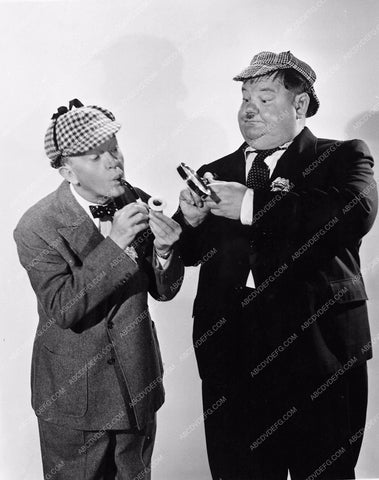 Stan Laurel & Oliver Hardy Sherlock Holmes outfits The Big Noise 668-05