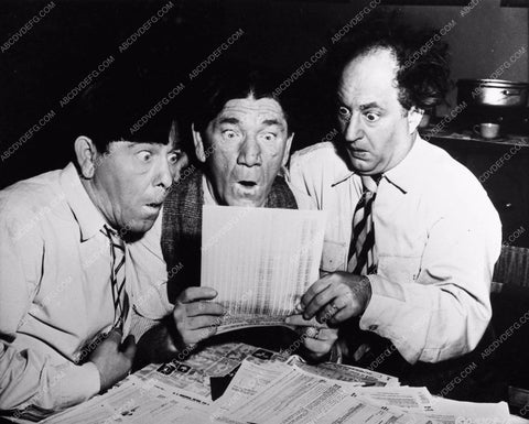 Three Stooges Moe Larry Shemp Income Tax Sappy 668-20