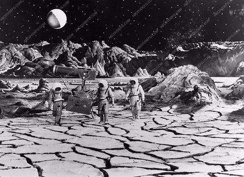 moonscape scene from classic sci-fi Destination Moon 668-25