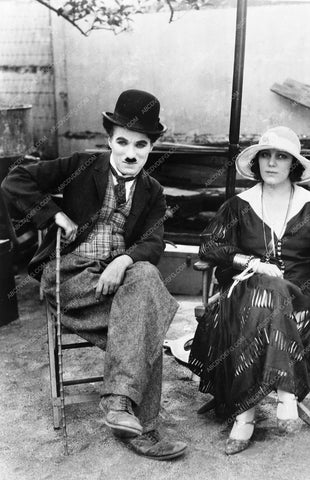 candid Charlie Chaplin Racquel Meller 670-29