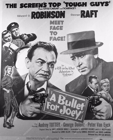 art still A Bullet for Joey w/Edward G. Robinson George Raft 683-07