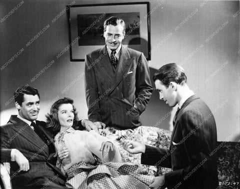 Cary Grant Katharine Hepburn Jimmy James Stewart in The Philadelphia Story 711-20