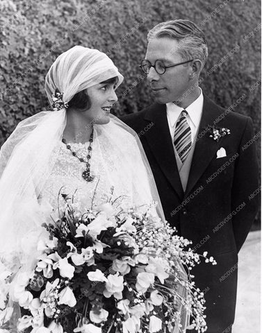 personal candid of Mary Astor and Husband at wedding bride 720-28