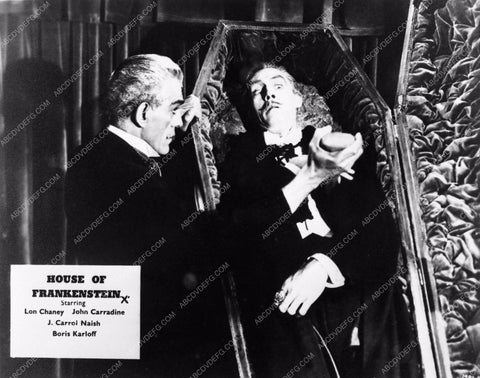 Boris Karloff John Carradine House of Frankenstein 727-10