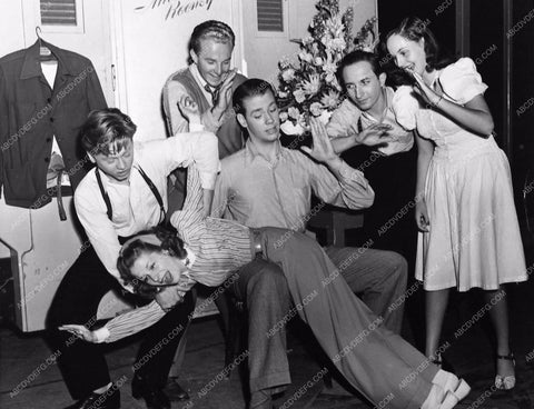 Mickey Rooney Anne Rooney Richard Quine Sidney Miller spanking party 735-27
