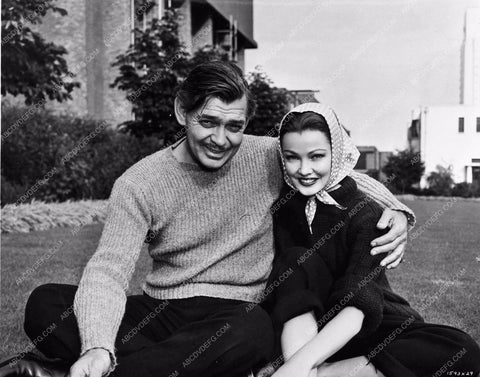 Clark Gable Gene Tierney MGM Studios film Never Let Me Go 763-25