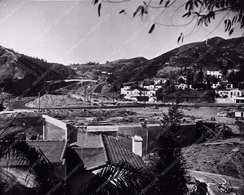 historic Los Angeles Hollywood Cahuenga pass freeway being built 765-19