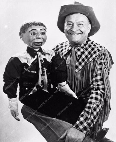 Max Terhune and his ventriloquist dummy Elmer 781-29