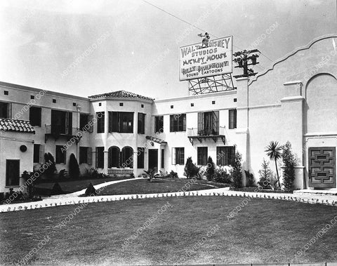 historic Los Angeles Hollywood Walt Disney Studios at Sunset & Hyperion 791-06