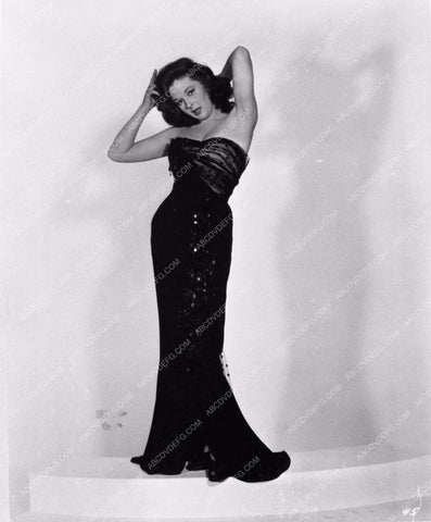beautiful full length Susan Hayward fashion glamour portrait 835-19