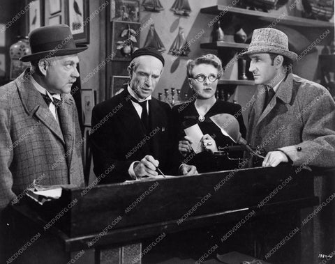 Basil Rathbone Ian Wolfe Evelyn Ankers Sherlock Holmes Pearl of Death 836-02