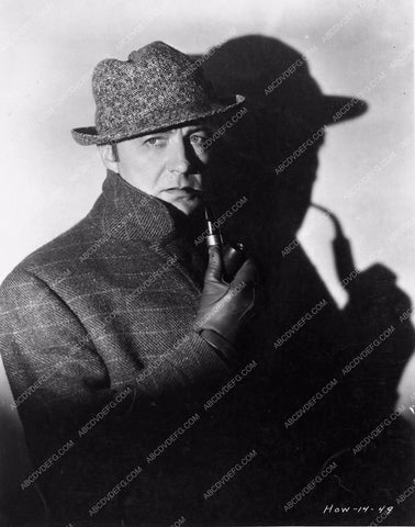 Clive Brook as Sherlock Holmes portrait 836-03