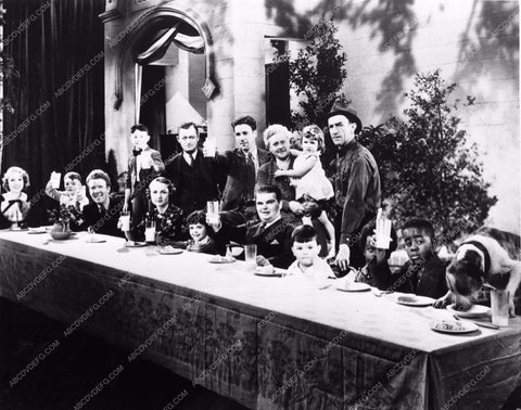 Spanky Joe Cobb Mickey Daniels Stymie Mary Kornman Porky Darla Hood Alfalfa Buckwheat Our Gang 846-02