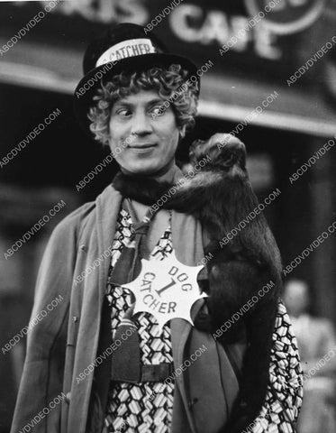 Harpo Marx number one dog catcher caught himself a monkey 848-02