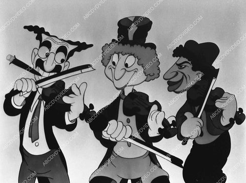 The Marx Brothers Groucho Harpo Chico animated characters 848-13