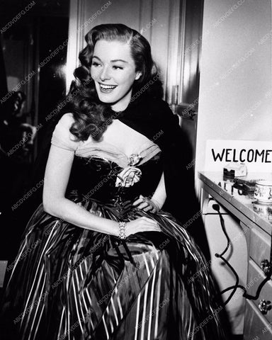 elegant Eleanor Parker behind the scenes MGM dress rm Scaramouche 863-33