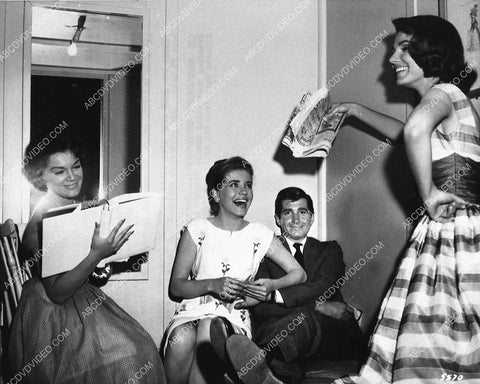 candid Connie Francis Paula Prentiss Dolores Hart George Hamilton 877-30