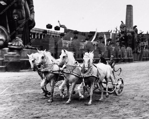 Charlton Heston chariot race sequence behind the scenes Ben-Hur 946-12