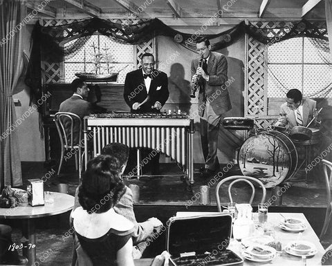 Lionel Hampton Gene Krupa Steve Allen film The Benny Goodman Story 967-07