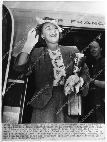 news photo of singer Grace Moore dying in plane crash 970-27