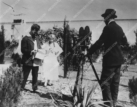 Hobart Bosworth on set unknown silent film 982-28