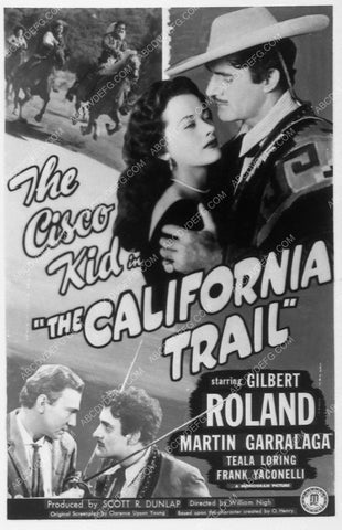 ad slick Gilbert Roland The California Kid 10030-02
