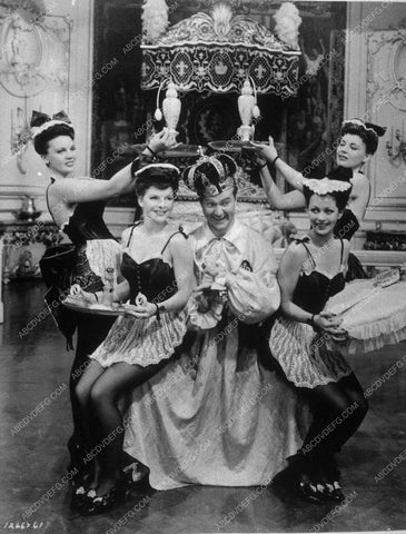 Red Skelton and French maids from Du Barry Was a Lady 10390-05